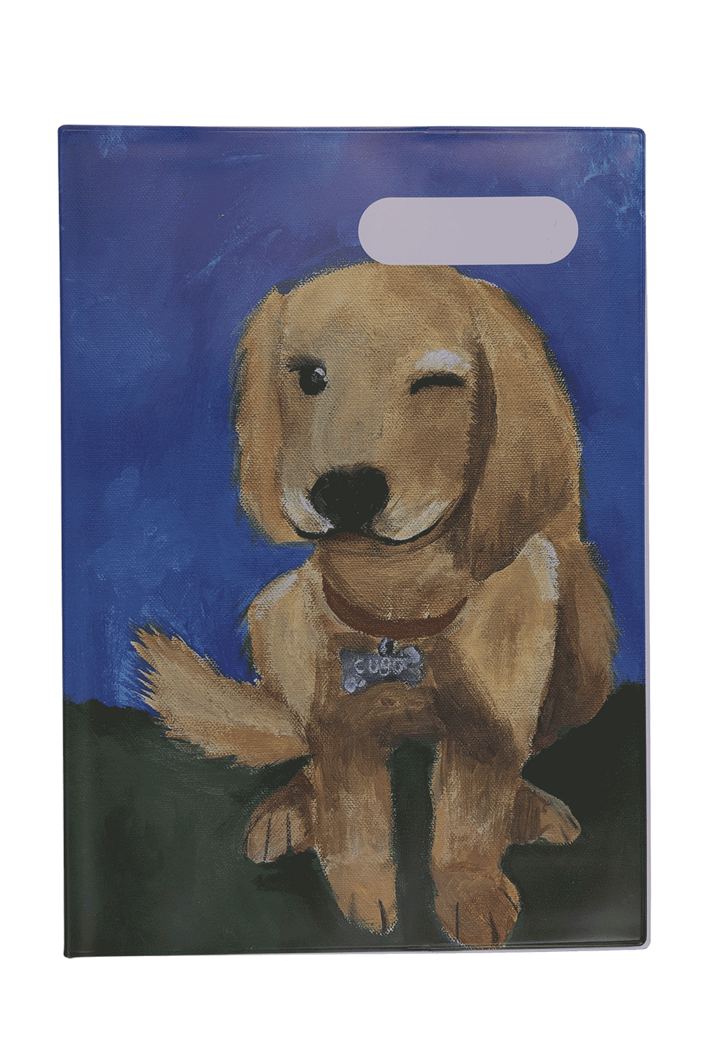 Book Cover A4 Cugo the Golden Retriever