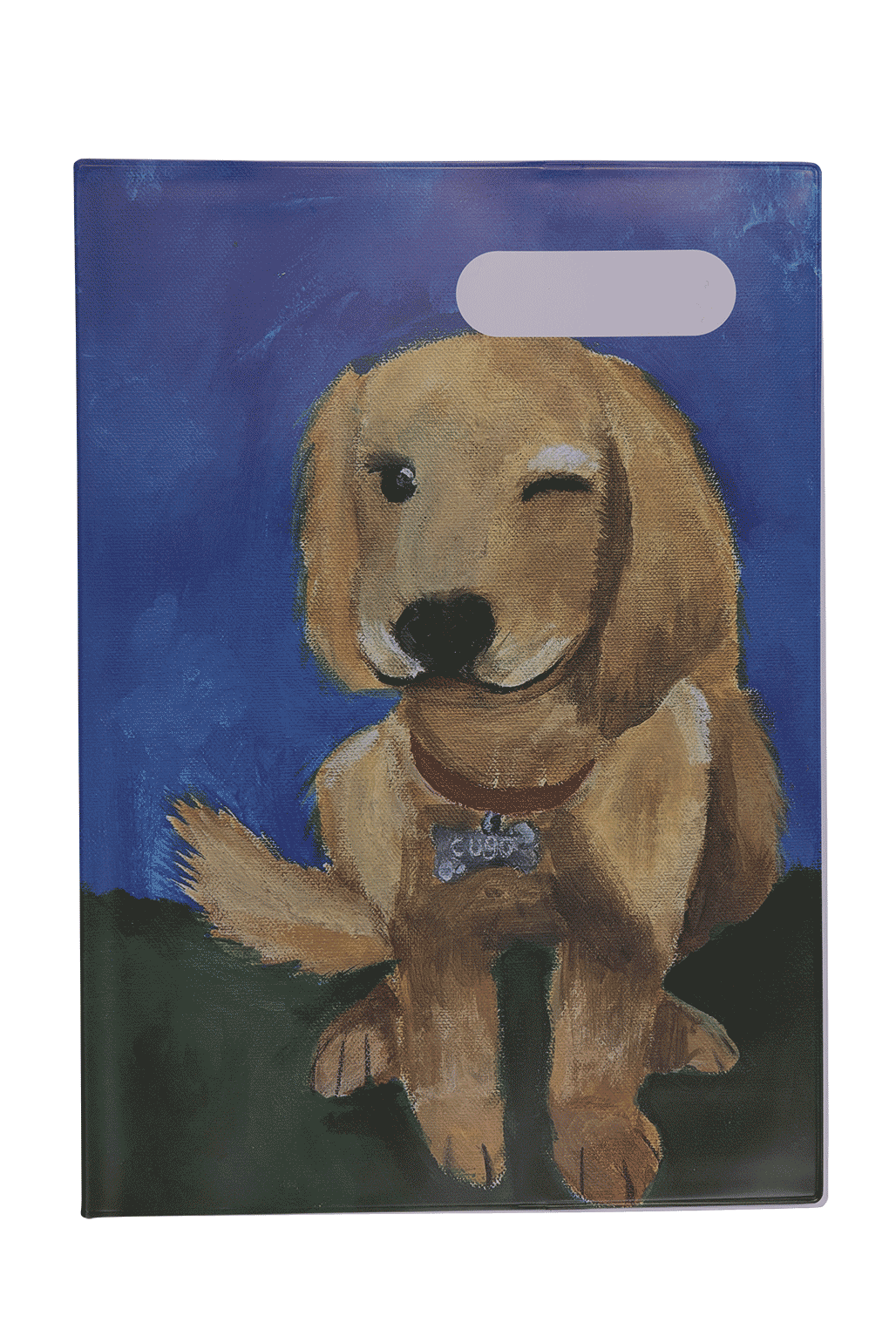 Book Cover A4 Cugo the Golden Retriever