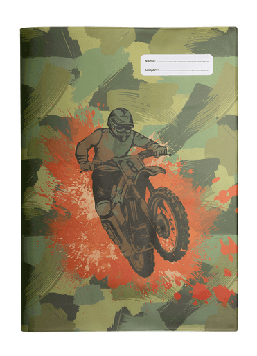 
                      
                        Book Cover A4 Camo Biker 1
                      
                    