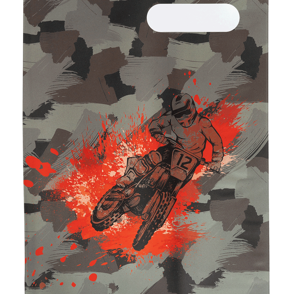 Book Cover A4 Camo Biker 2