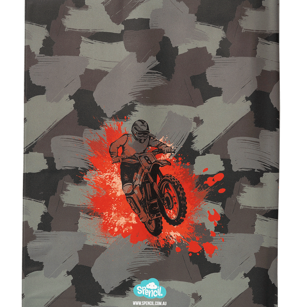 
                      
                        Book Cover A4 Camo Biker 2
                      
                    