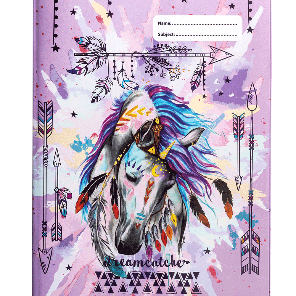 Book Cover A4 Dreamcatcher Horse 1