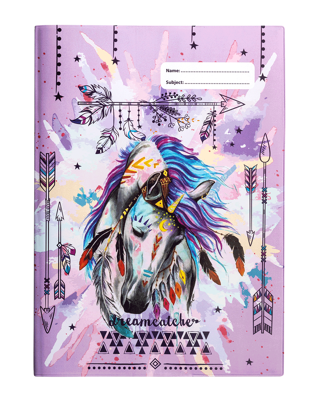 Book Cover A4 Dreamcatcher Horse 1