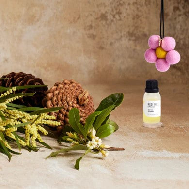 
                      
                        Felt Flower Car Air Freshner Persian Lime and Lemongrass 
                      
                    