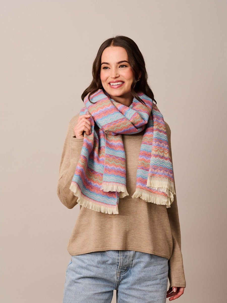 Tiger Tree Orange Rosita Scarf