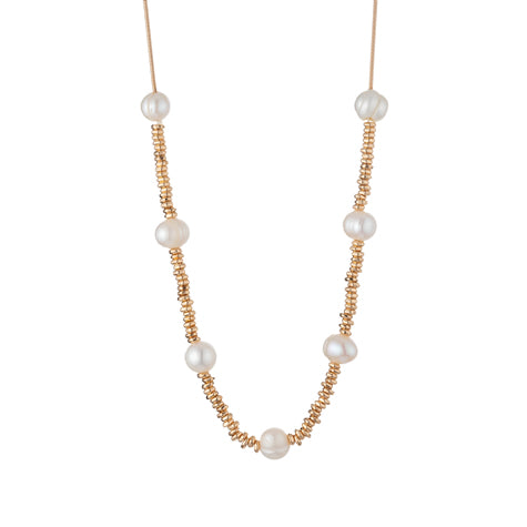 Necklace Gold Plated Chunky Chain short length