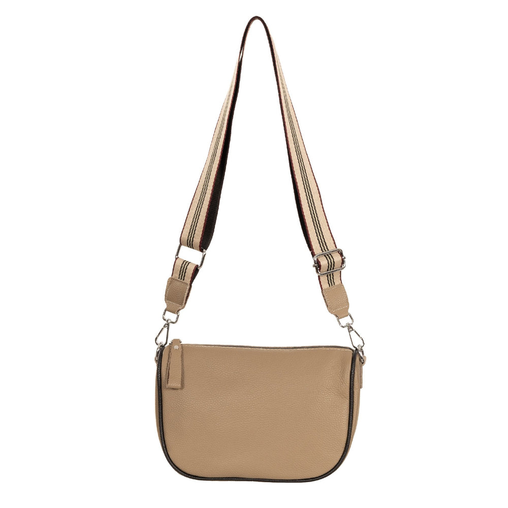 Handbag Keira  leather  - Taupe