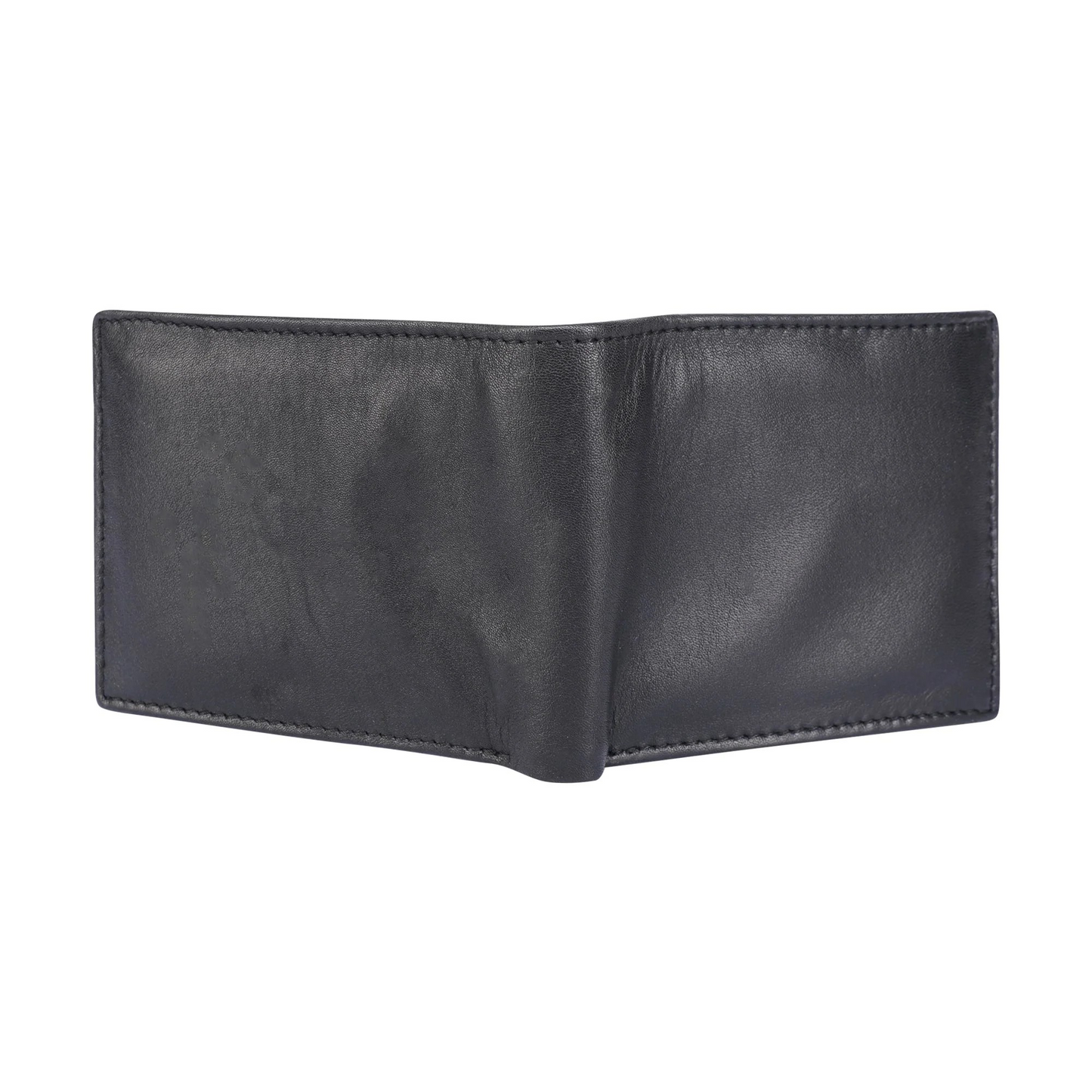 Wallet Mens Black Leather