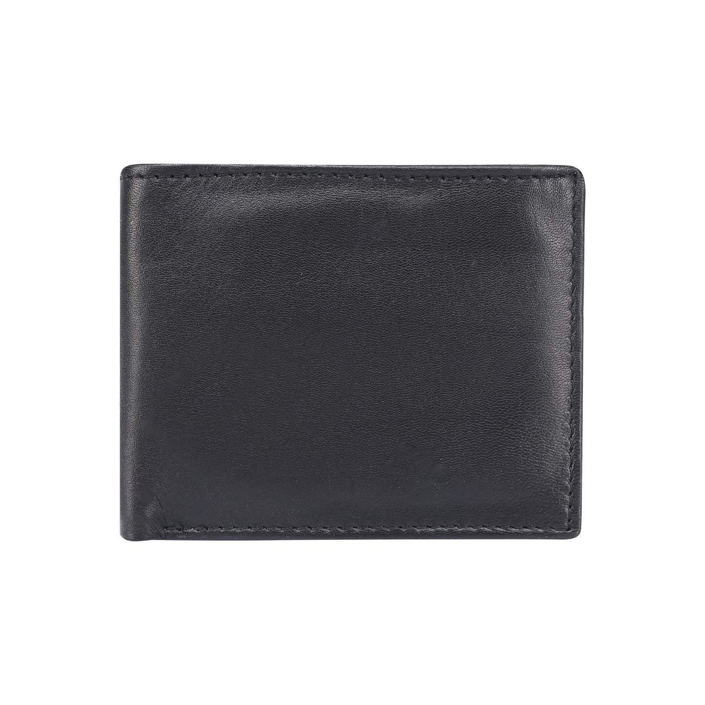 Wallet Mens Black Leather