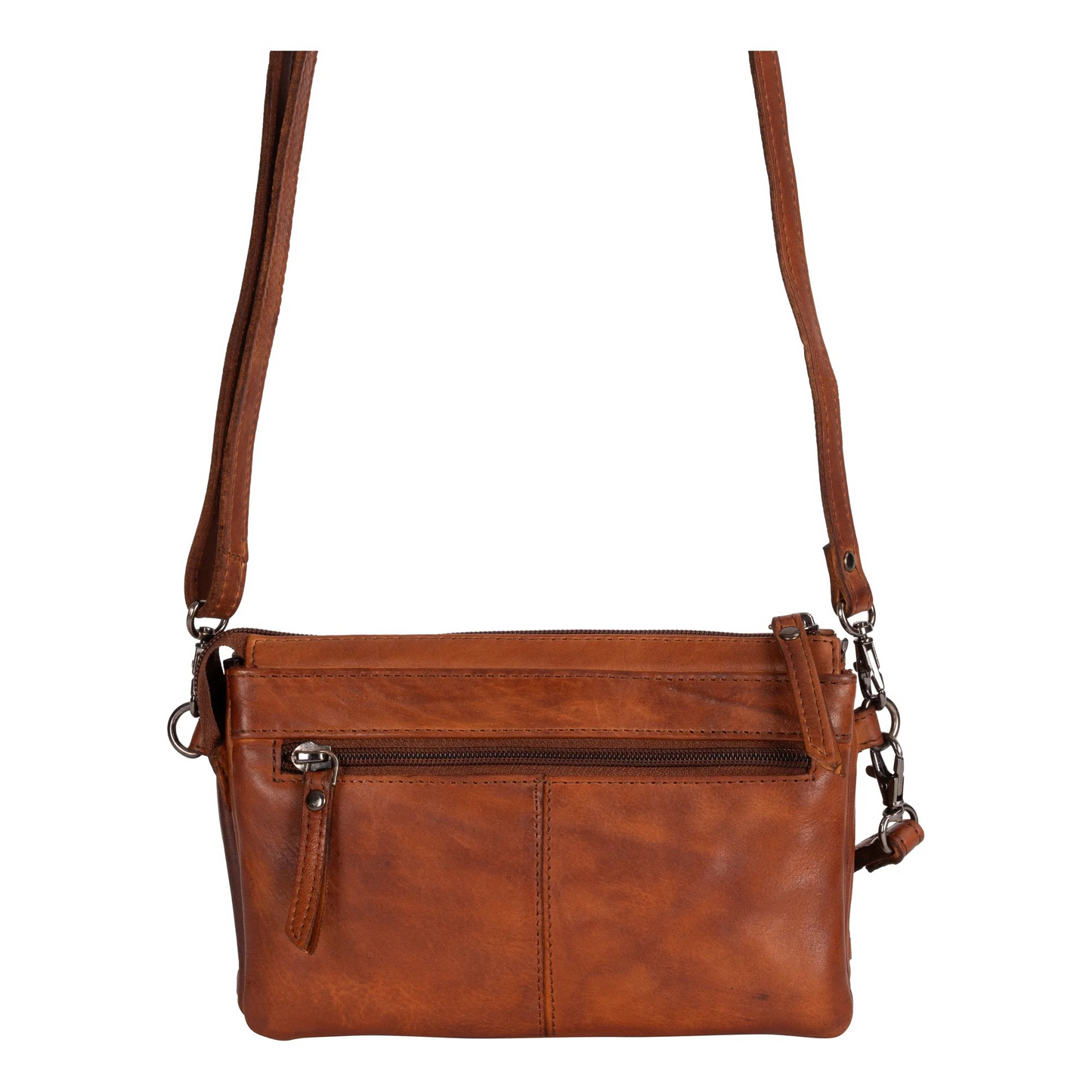 Shoulder Bag Greenwood Leather in Cognac