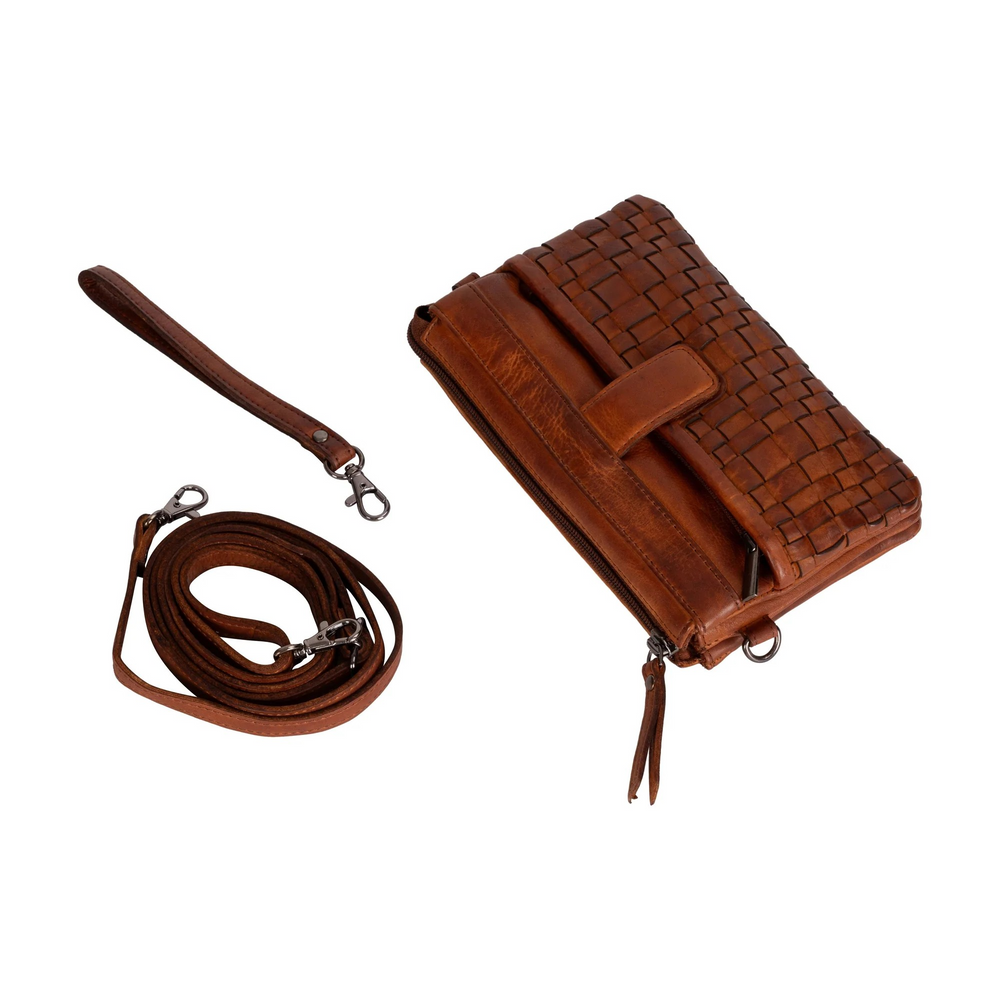 
                      
                        Shoulder Bag Greenwood Leather in Cognac
                      
                    