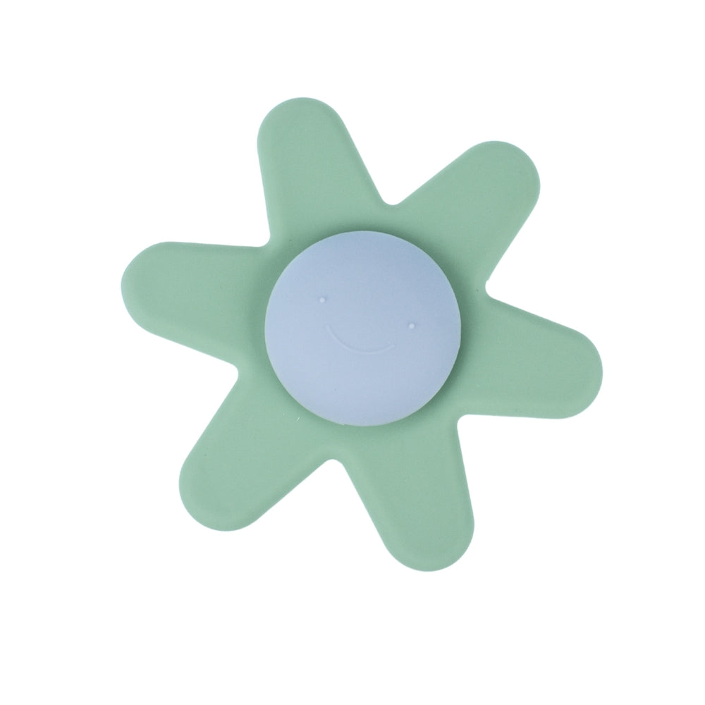 Silicone Daisy Spinner in Green
