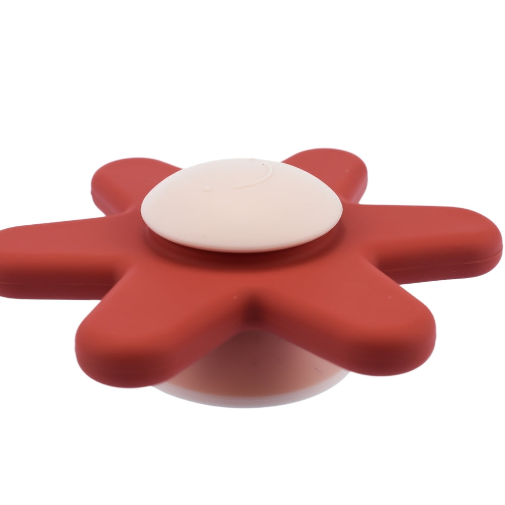 Silicone Daisy Spinner in Pink