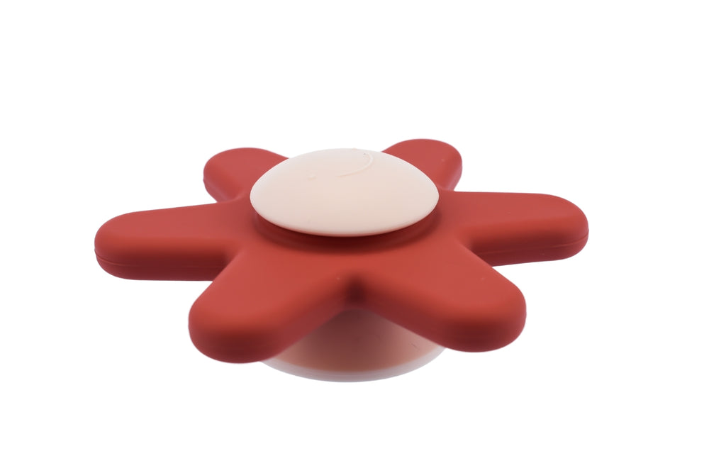 Silicone Daisy Spinner in Pink