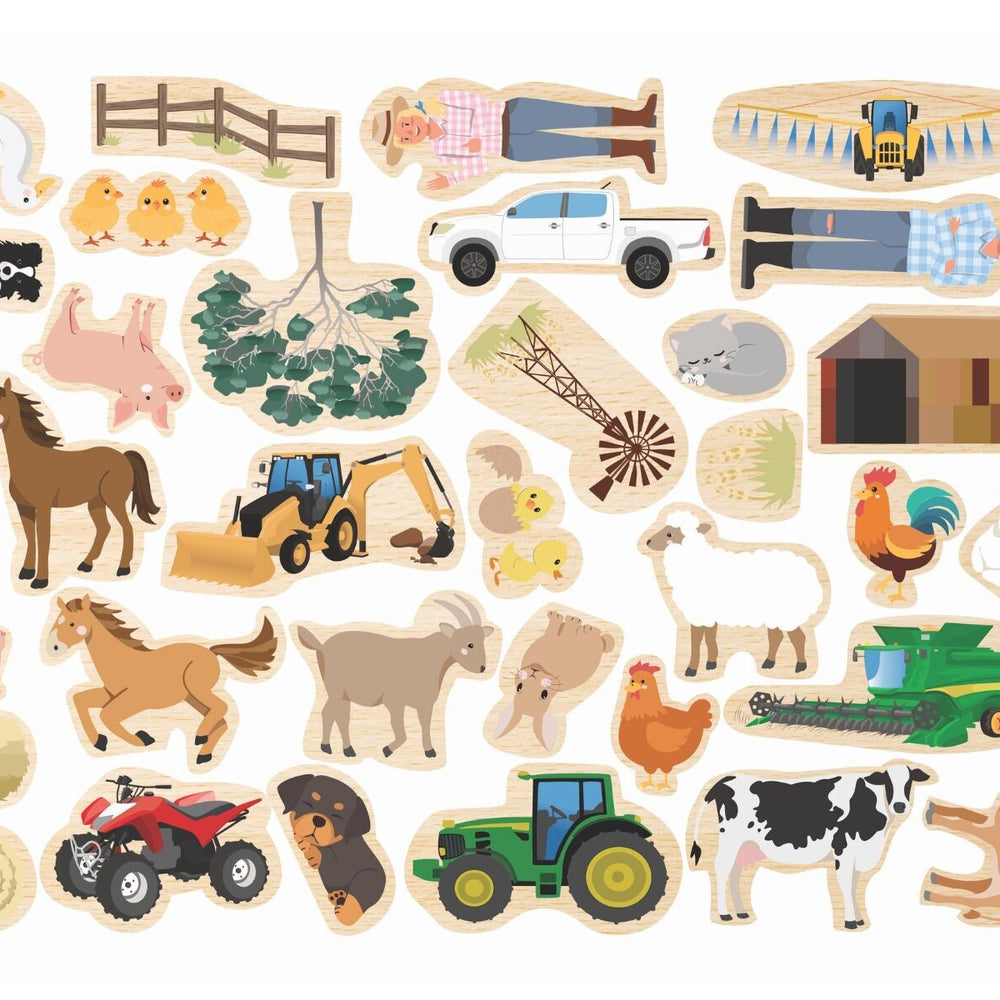 
                      
                        Fridge Friends Aussie Farm Magnets 35pcs
                      
                    