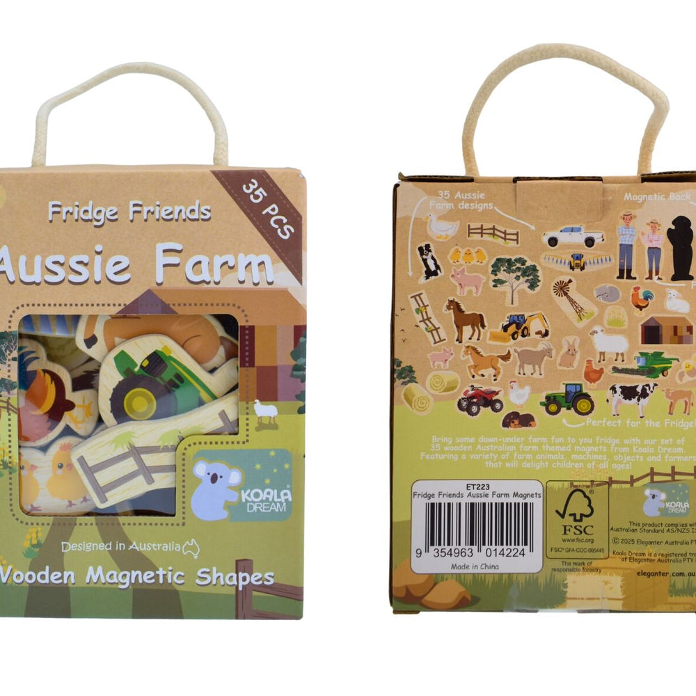 
                      
                        Fridge Friends Aussie Farm Magnets 35pcs
                      
                    