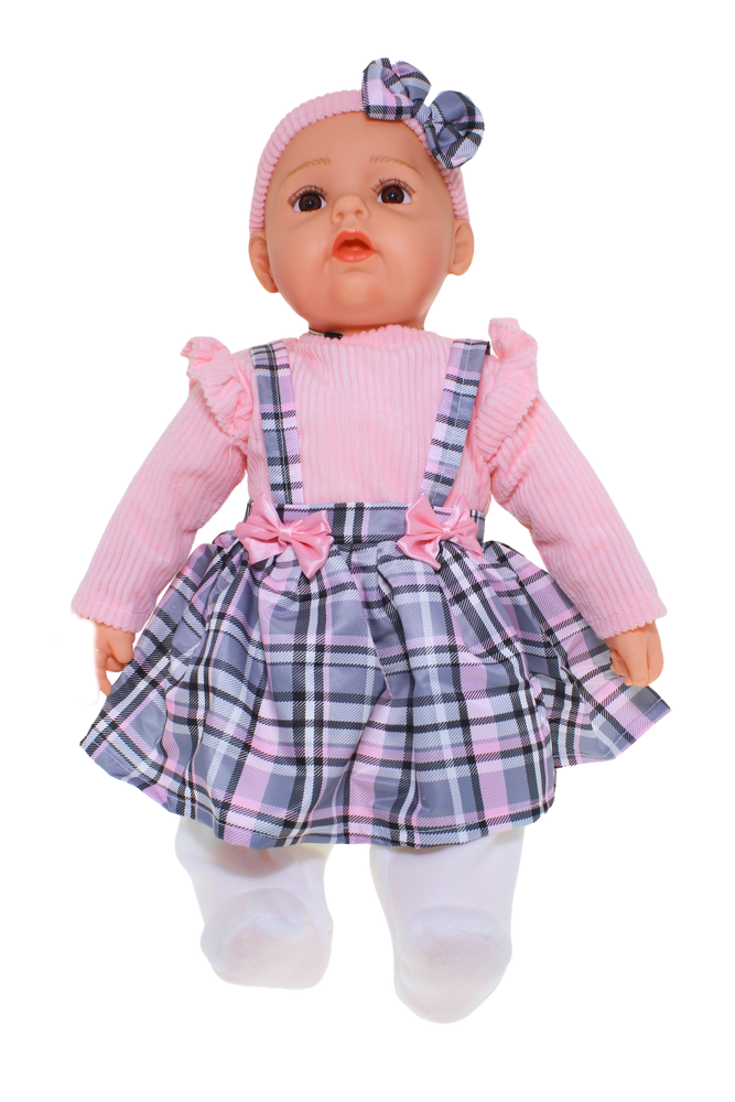 Baby Doll Pink Tartan - Harper
