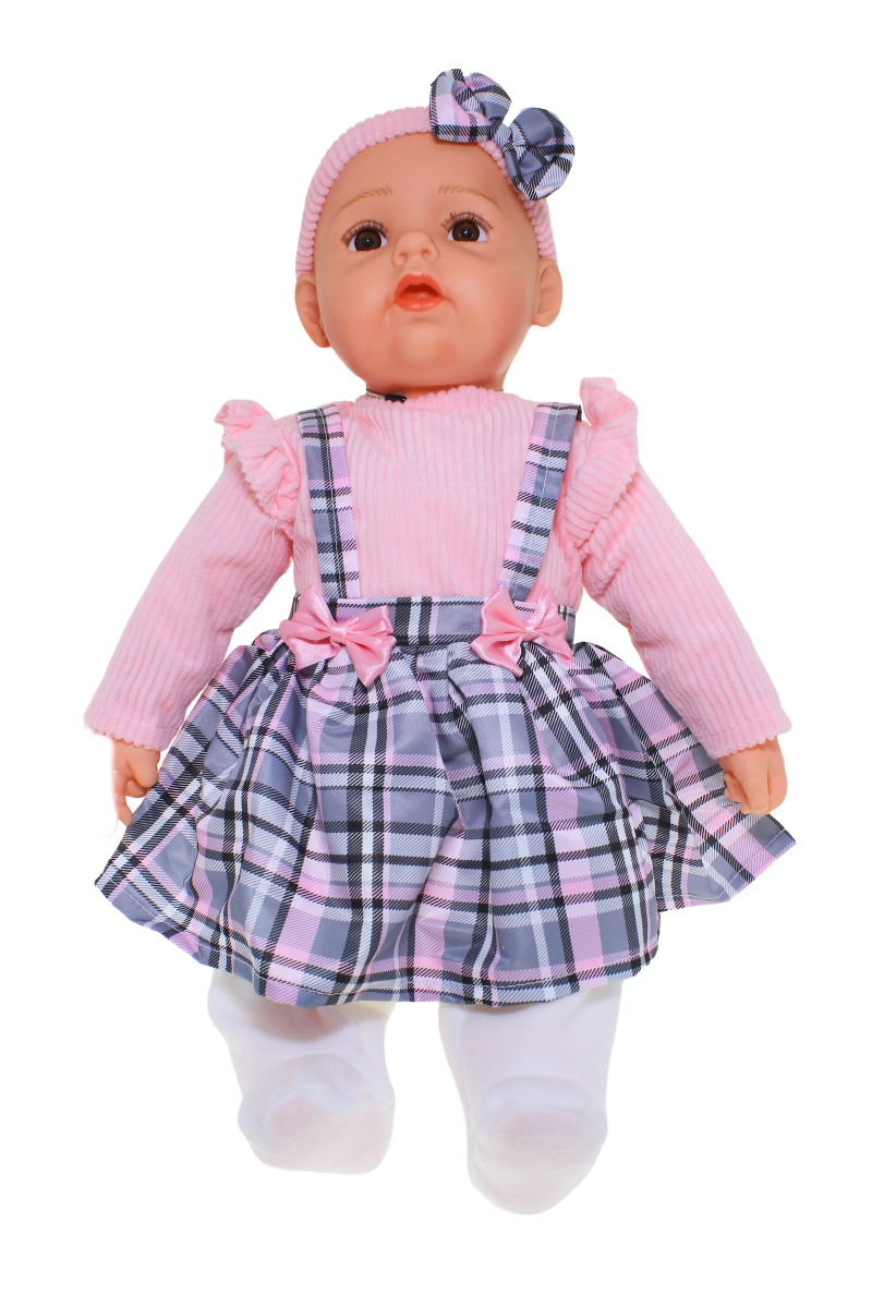 Baby Doll Pink Tartan - Harper