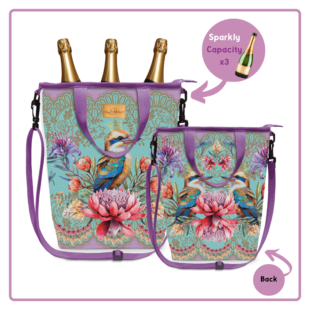 Lisa Pollock Champagne Cooler Bag Vintage Kookas 