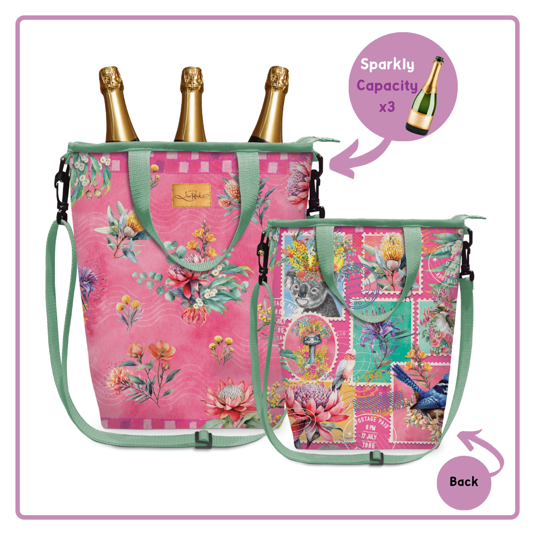 Lisa Pollock Champagne Cooler Bag Pretty Postage