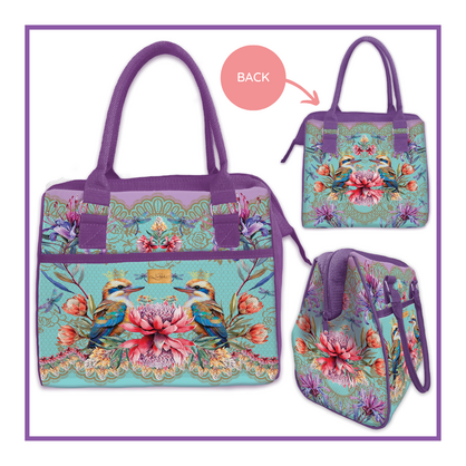 Lisa Pollock Lunch Tote Cooler Bag Vintage Kookas