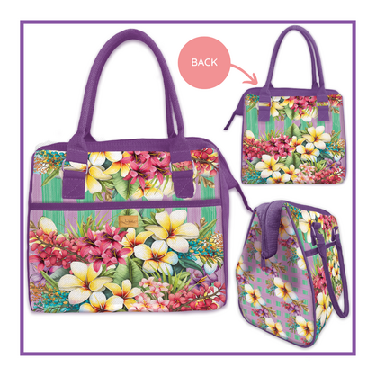 Lisa PollockLunch Tote Bag Paradise Bloom