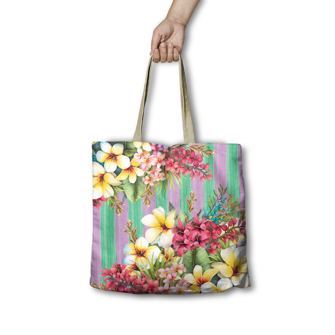 Lisa Pollock Reusable Shopping Bag Paradise Bloom