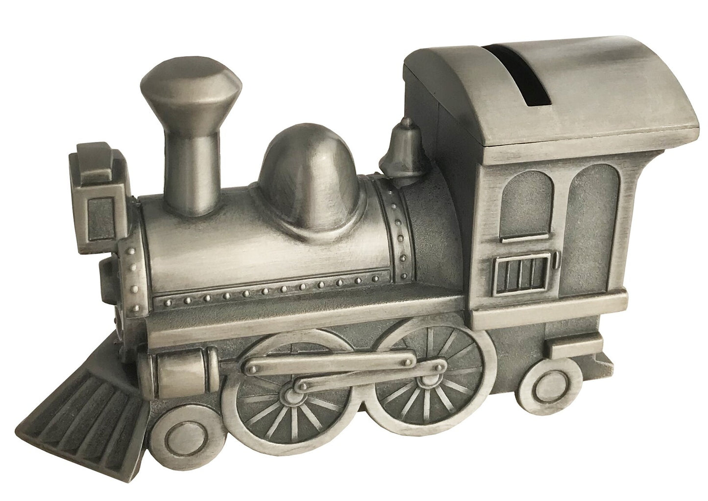 Russell Collection Giftware - Money Bank Train Pewter Finish