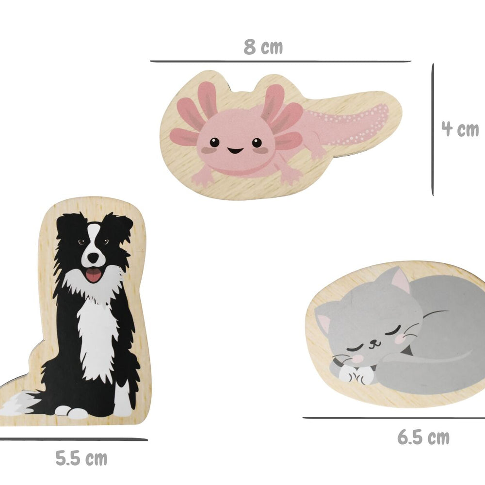 Fridge Friends Pet Magnets 30PCS