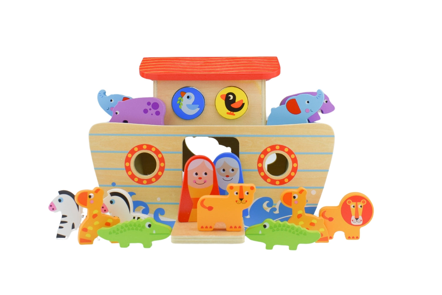 Noah Ark Wooden Set