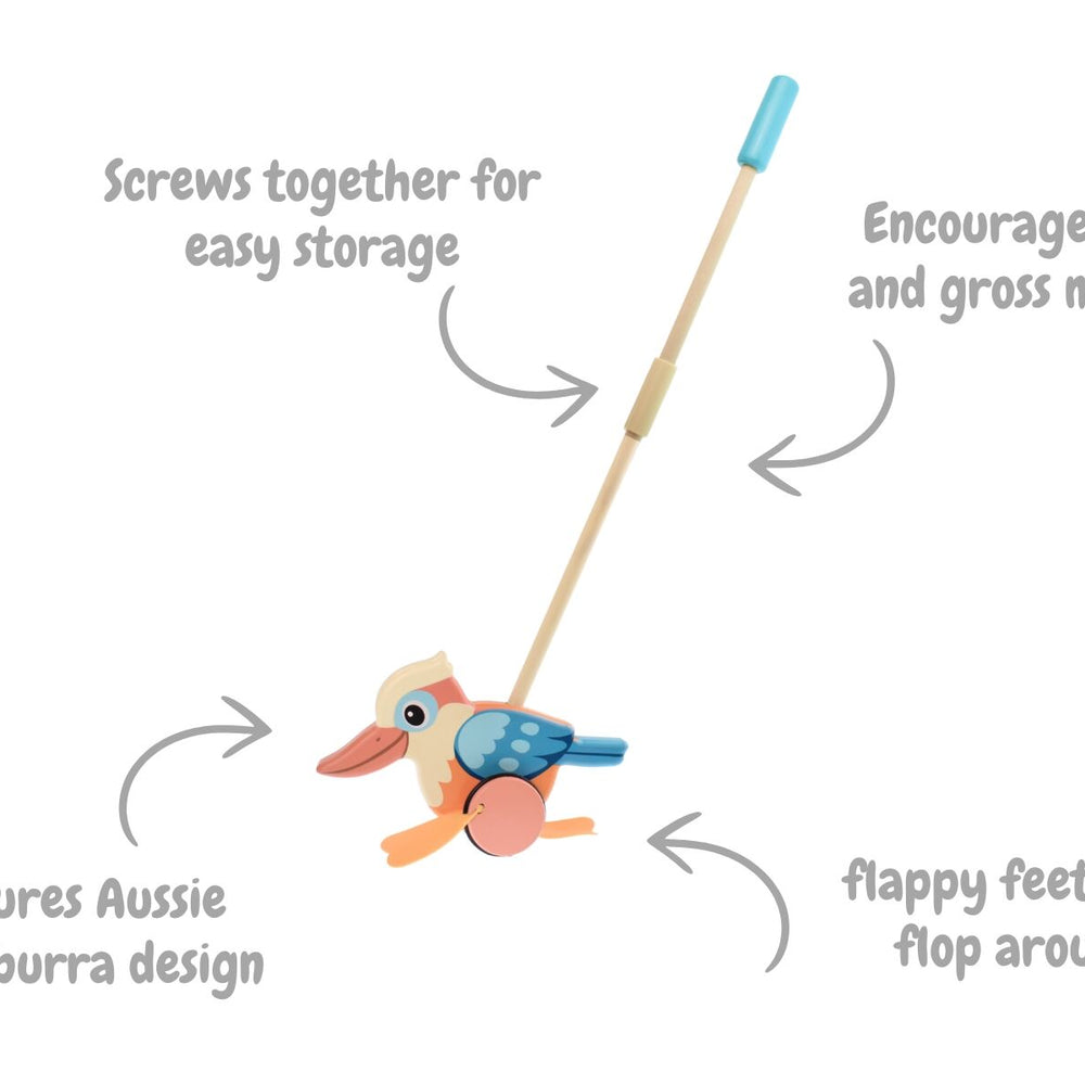 
                      
                        Push along Kookaburra
                      
                    