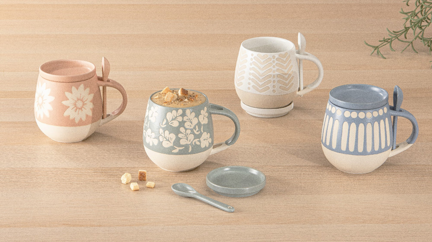 Eloise Mug with Coaster and Spoon 2