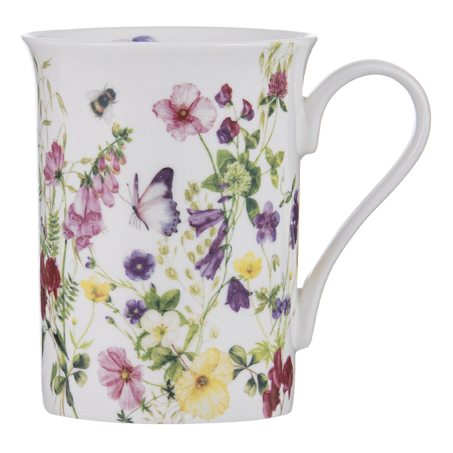 Garden Soiree White Mug