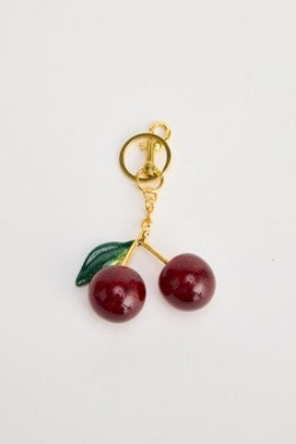 Keyring Cherry in red - Holiday