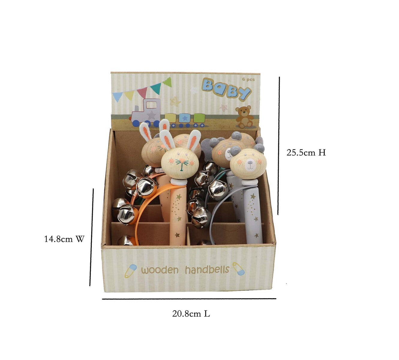 CALM & BREEZY ANIMAL HANDBELL  - Elephant