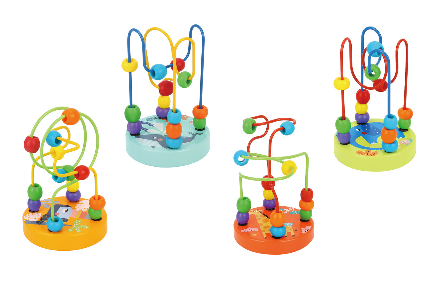 ANIMAL BEADS COASTER - Assorted