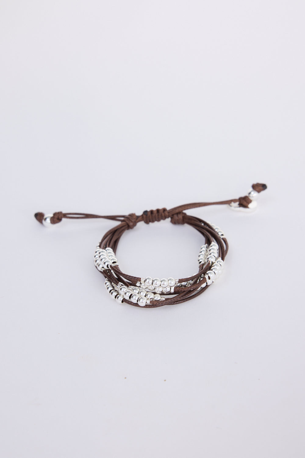 Ali Bracelet Brown with Silver - Holiday Trading