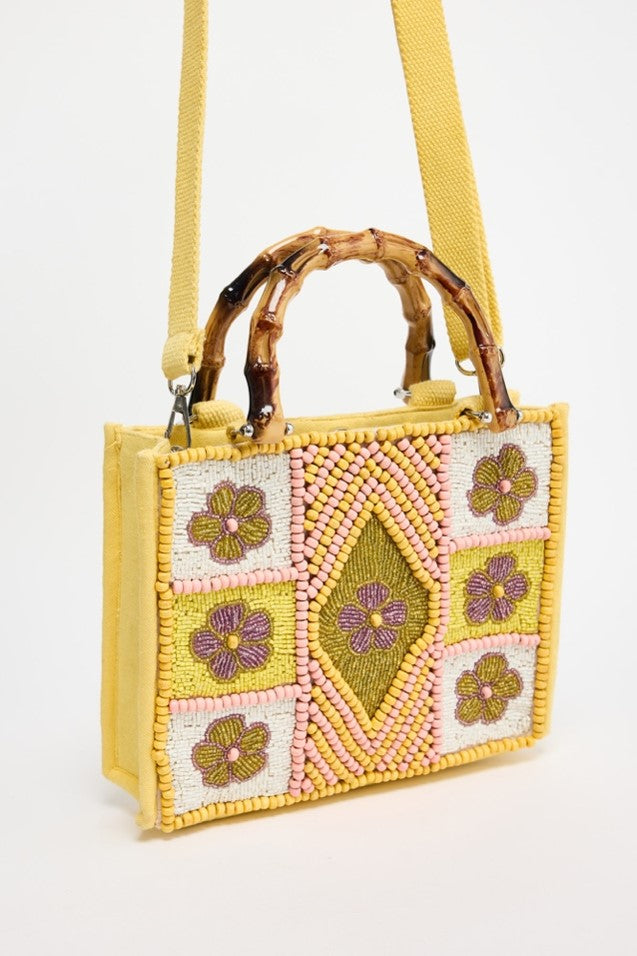 Bag Kelsey Beaded Floral Design