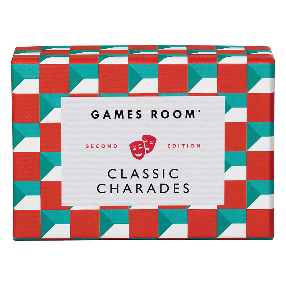 Games Room Classic Charades Quiz Multi-Coloured 13x9x5.5cm