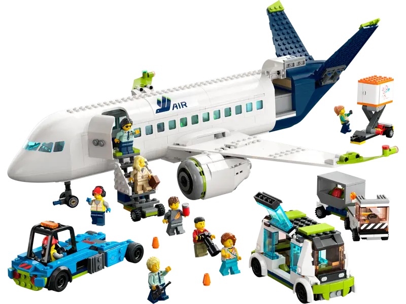 
                      
                        LEGO® City Passenger Aeroplane 60367 Building Toy Set (930 Pieces)
                      
                    