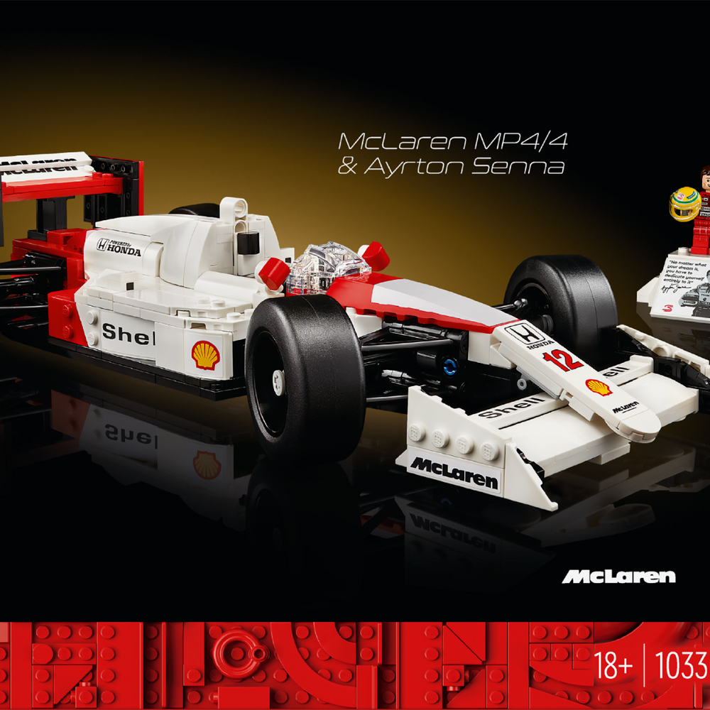 LEGO® Icons McLaren MP4/4 & Ayrton Senna Set 10330