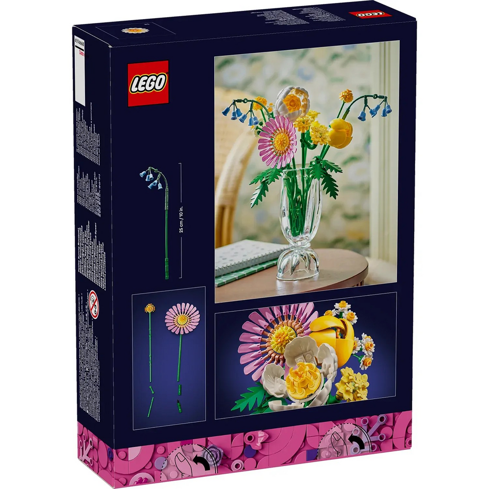 LEGO® Botanicals Petite Sunny Bouquet Flower Decor Set 10347