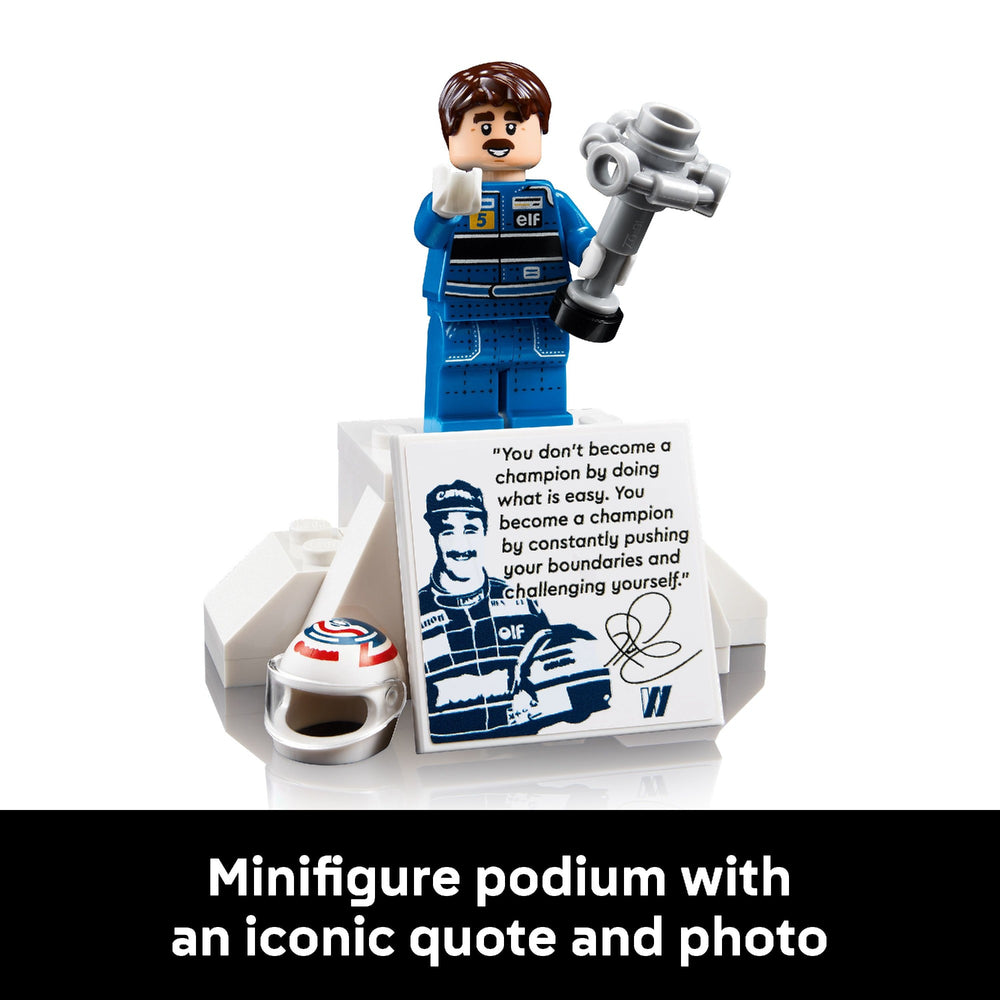 
                      
                        LEGO® Icons Williams Racing FW14B & Nigel Mansell
                      
                    