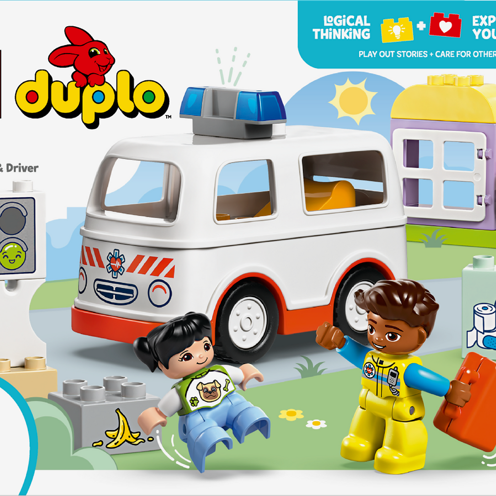 
                      
                        LEGO® DUPLO® Ambulance & Driver for Pretend Play 10447
                      
                    