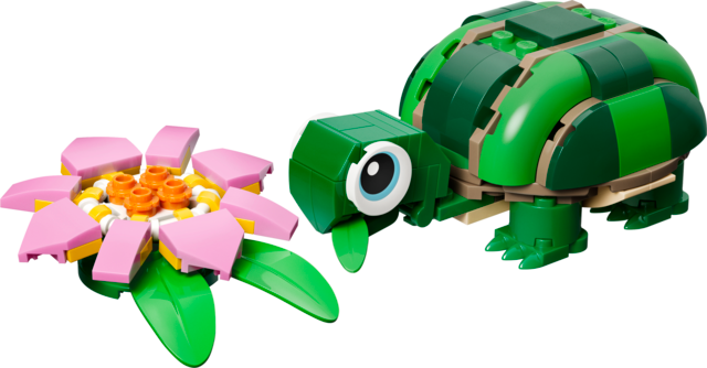 LEGO® Creator 3 in 1 Turtle with a Water Lily Flower 