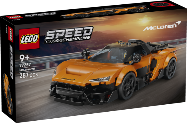 LEGO® Speed Champions McLaren W1 - The Real Supercar with 1 Minifigure - Race Car - 77257