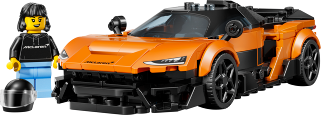 LEGO® Speed Champions McLaren W1 - The Real Supercar with 1 Minifigure - Race Car - 77257