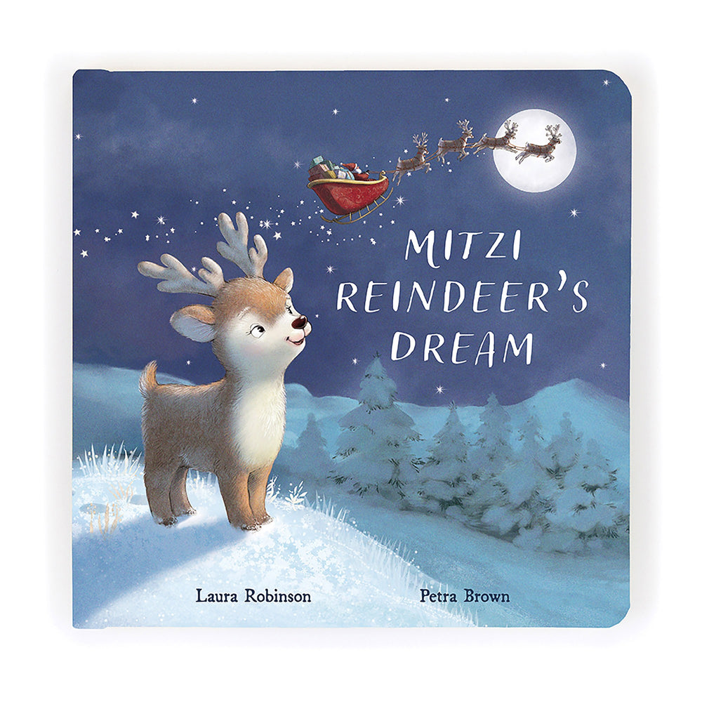 Jellycat Book A Reindeers Dream Christmas