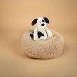 Jellycat Bashful Black and cream Puppy Original Medium