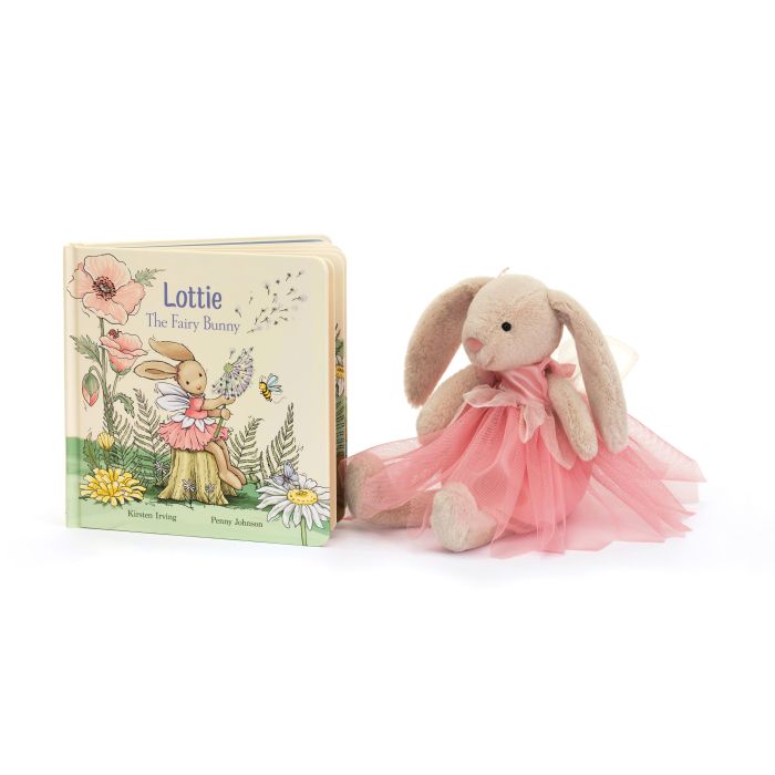 Jellycat Lottie the Ballet Bunny Book Multi-Coloured